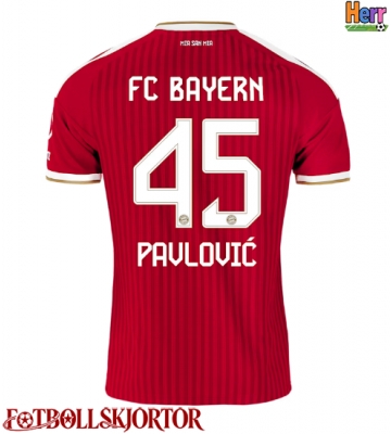 Bayern Munich Aleksandar Pavlovic #45 Hemmatröja 2026-27 Kortärmad